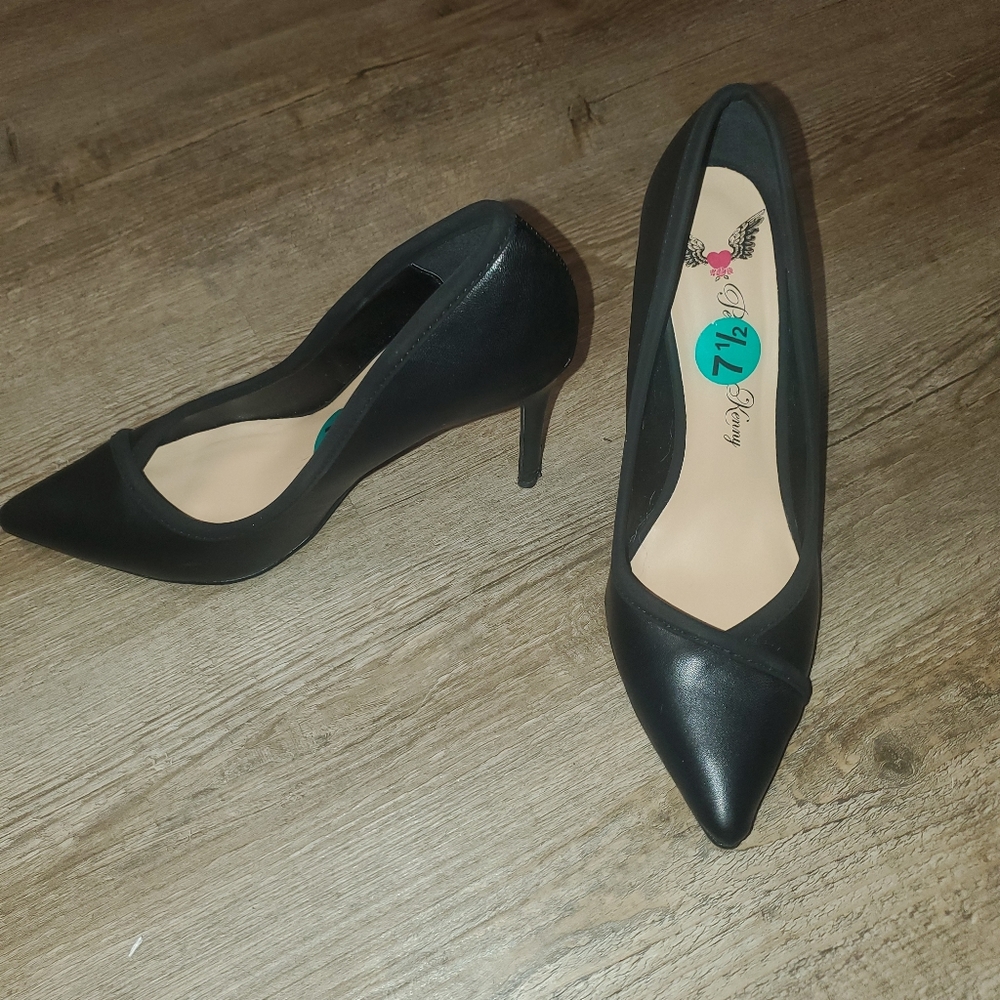 Black dress heels